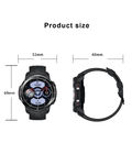 IP67 22MM Silicone Shell Smart Watch Body Temp With Voice Assistant