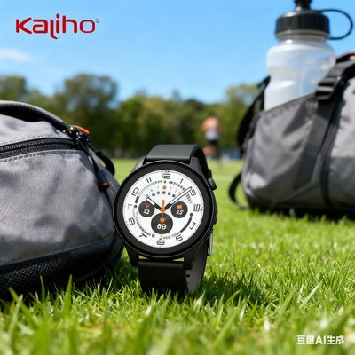J12 Sports Smartwatch: IP68 Waterproof with Heart Rate, Blood Pressure, and Blood Oxygen Monitoring