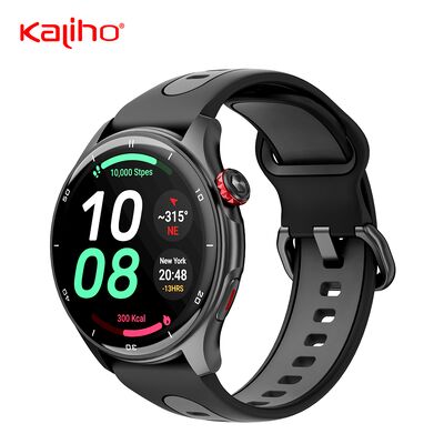 OEM ODM 1.43inch bluetooth android water resistant custom health heart rate sleep fitness monitoring gps tracking sport smart CW R1G watch band case sports assistance health management playground