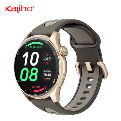 OEM ODM 1.43inch bluetooth android water resistant custom health heart rate sleep fitness monitoring gps tracking sport smart CW R1G watch band case sports assistance health management playground
