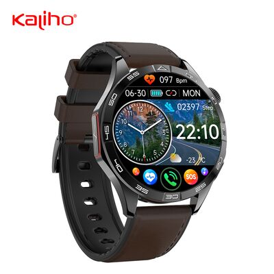 OEM ODM 1.43inch sleep monitor running tracker caller id custom gps tracking ios quartz sport smart mobile phone calling FD05 watch access control nfc calorie consumption call function