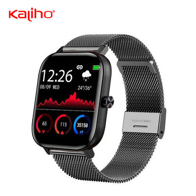 OEM ODM 1.91inch digital temperature sensor sedentary reminder ios custom smart phone calling S09 watch music game subway wallet chat blood pressure sleep calorie consumption refresher training