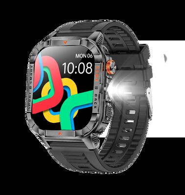 Fitness Smart Watch J13 With Health Monitor, Weather, Games, Voice Assistant