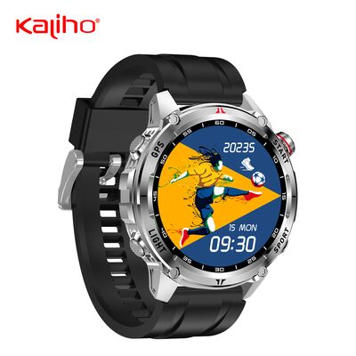 OEM ODM 1.43inch digital health fitness sleep heart rate monitoring custom gps tracking caller id Stratos 4 smart phone calling W10 PRO watch shopping subway game call function athletes gym