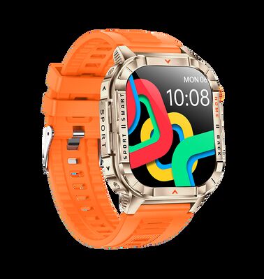 2.01inch temperature sensor android running learning custom waterproof health monitoring gps tracking sport Thor SQ smart phone J13 watch mountaineering ECG function AR/VR