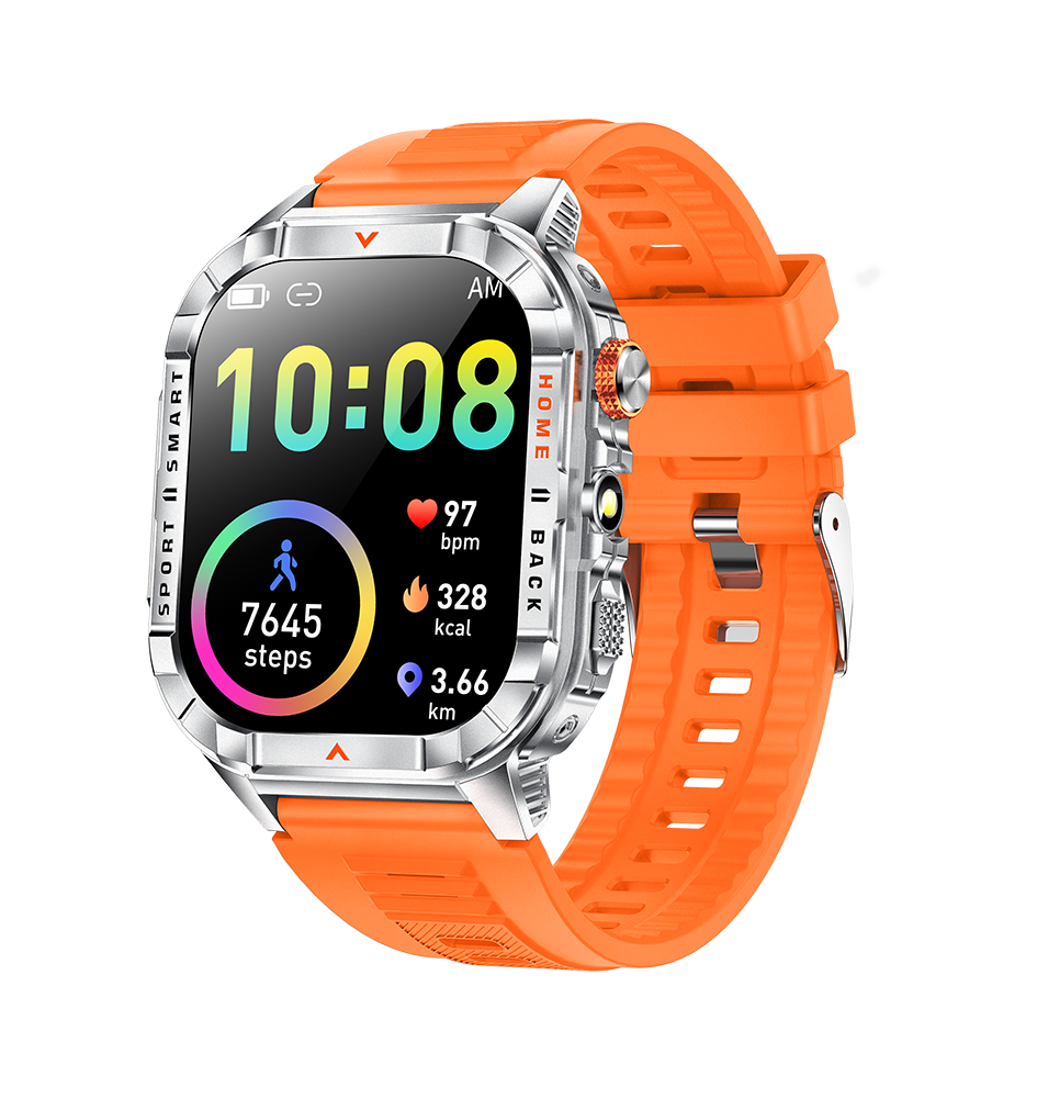 2.01inch hd screen digital SIM card body skin temperature sensor ...