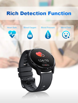 22MM Silicone Shell Heart Rate Sports Watch Android Running Watch GLORY FIT