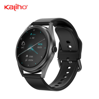 1.28 Inch Round Screen Men'S Waterproof Smart Watch Full Touch V5 Support Voice Assistant