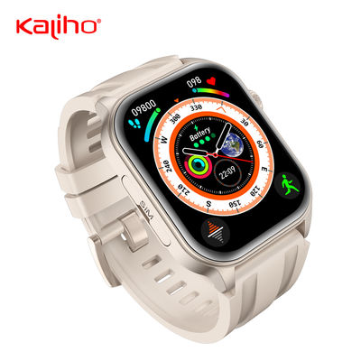 2.01" Inch  Screen 4G Smart Watch With Full Touch Function And Heart Rate Monitoring