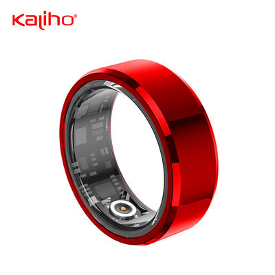 Fitness Smart Rings Environmental Monitoring Sleep Monitoring With 17.5mAh Battery