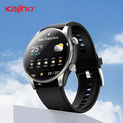OEM ODM 1.43inch automatic women sports fitness custom gps tracking ios quartz sport smart phone calling G1000 watch key altitude swimming pool sports meeting conference school