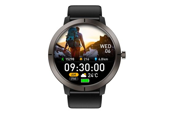 DM76 High Performance Sport Watch with AMOLED Display Multi Satellite Positioning Health Tracking and 5 ATM Water Resistance