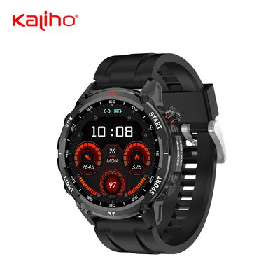 OEM ODM 1.43inch digital health fitness sleep heart rate monitoring custom gps tracking caller id Stratos 3 Ultra smart phone calling W10 PRO watch shopping subway game call function athletes gym