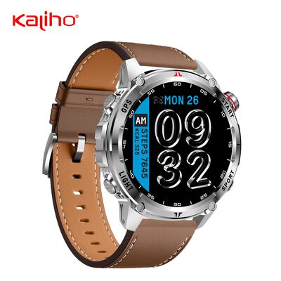 OEM ODM 1.43inch digital health fitness sleep heart rate monitoring custom gps tracking caller id Vibe 8 smart phone calling W10 PRO watch shopping subway game call function athletes gym