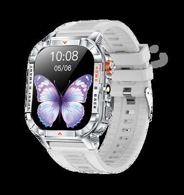 2.01inch hd screen digital SIM card body skin temperature sensor thermometer custom gps tracker sport TANK X smart J13 watch band case box parts sleep optimization intelligent control