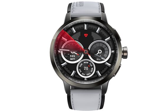 100+ sportmodi Slaapmonitoring DM82 GPS Smartwatch IP68 Magnetisch Opladen