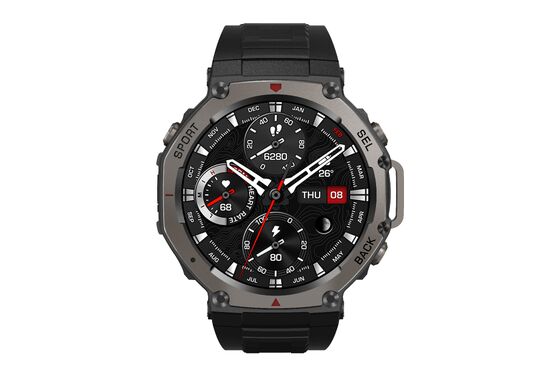 DM58 GPS Relógio Esportivo de Saúde com Tela AMOLED 170 Modos Monitoramento de Frequência Cardíaca