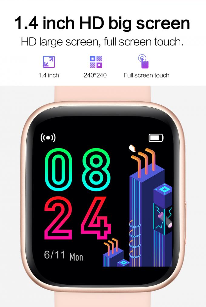 Waterproof Sport Monitoring Digital Heart Rate Monitor Smartwatch