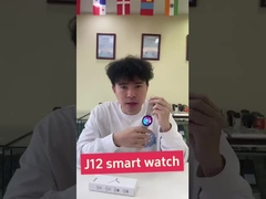 J12 Sport Smart Watch 300mAh Big Battery Push Message Bloeddruk Smart Watch