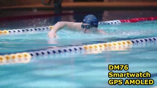 DM76 Smart watch GPS AMOLED 70+ Sports Modes